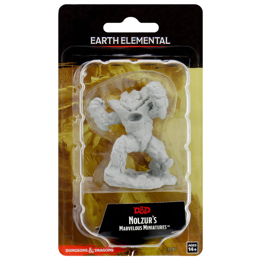 Nolzur's Figurines D&D Non Peinte - Earth Elemental Wave 12.5