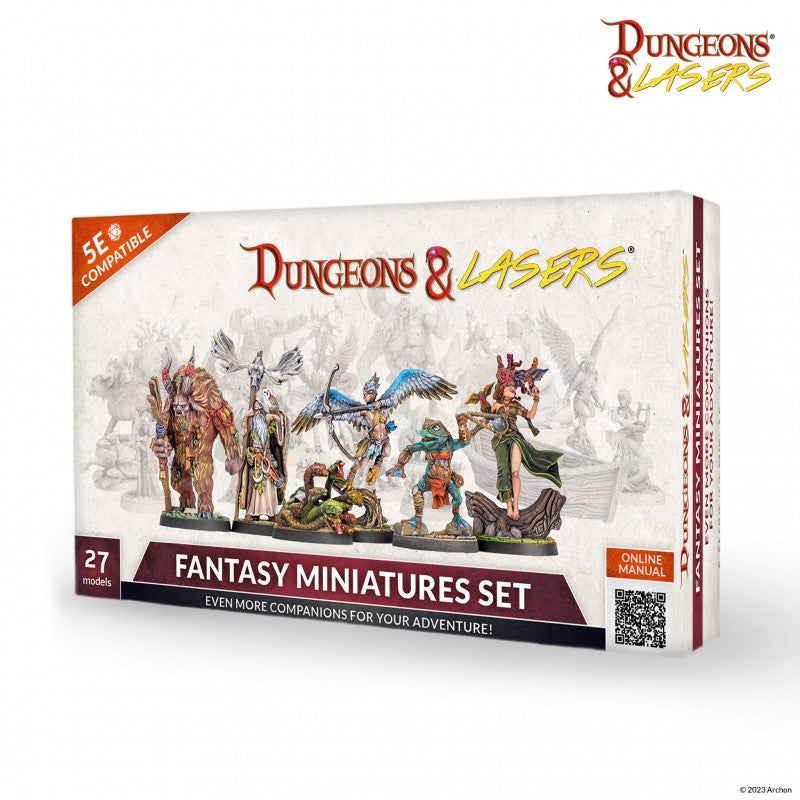 Dungeons & Lasers: Ensemble de Miniatures Fantastiques