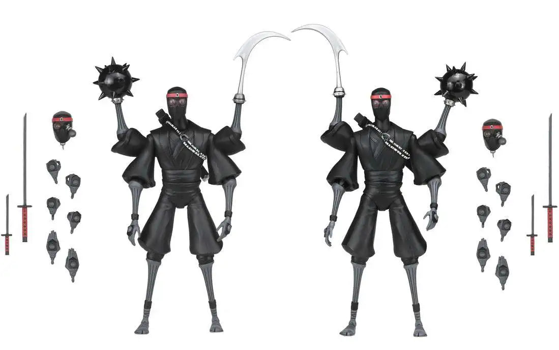 Neca TMNT 2012 Cartoon - Footbots Action Figure 2pk