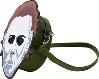 Halloween Michael Myers Mask Glow Crossbody Bag