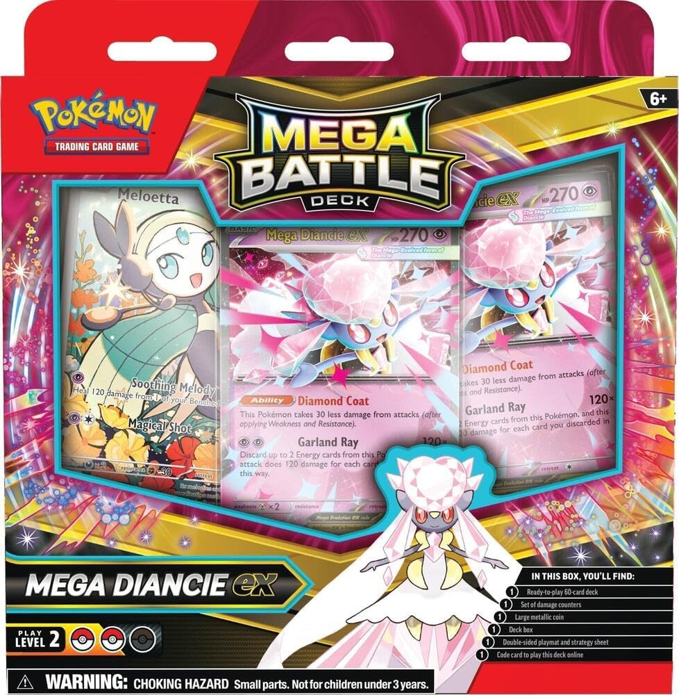 Pokémon TCG:  Mega Battle Deck - Mega Diancie ex (EN)