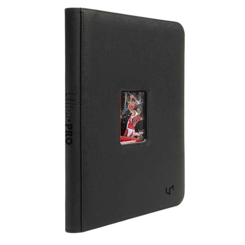 Window Premium Pro-Binder 9 Pocket Zippered - Black