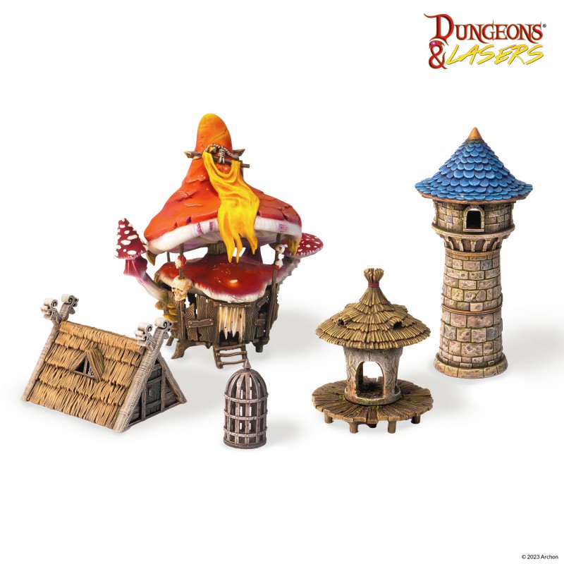 Dungeons & Lasers - Village Pack