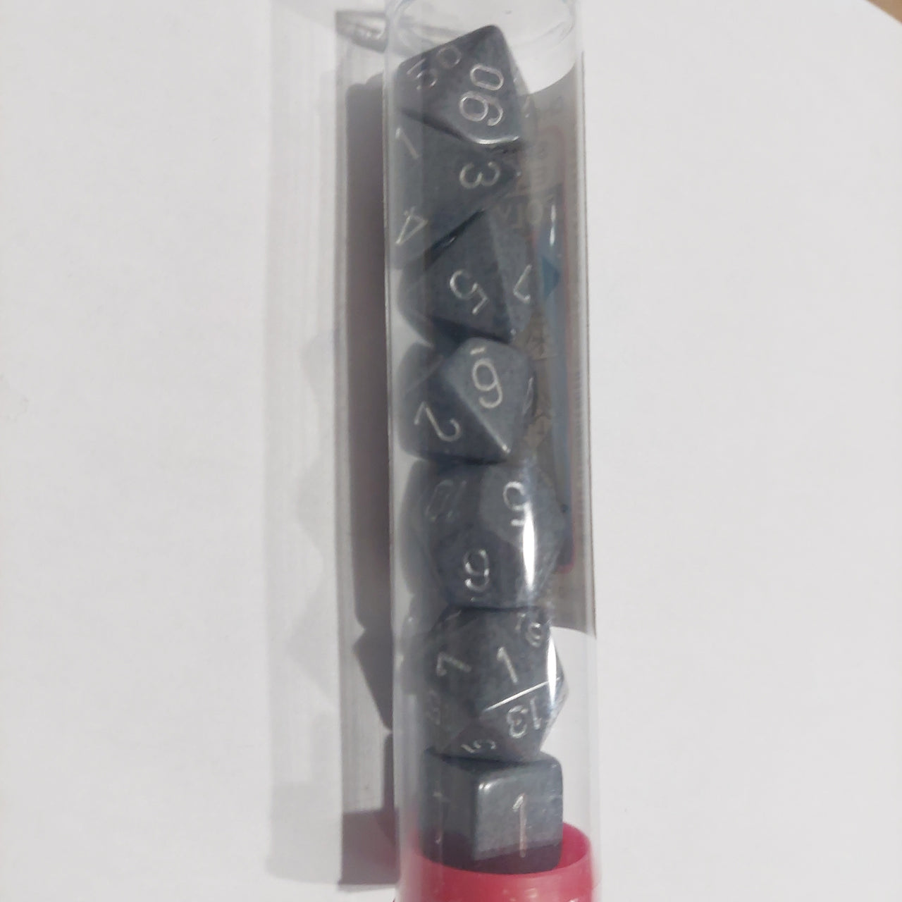 Speckled & Elemental Polyhedral Dice set (7) - Hi Tech