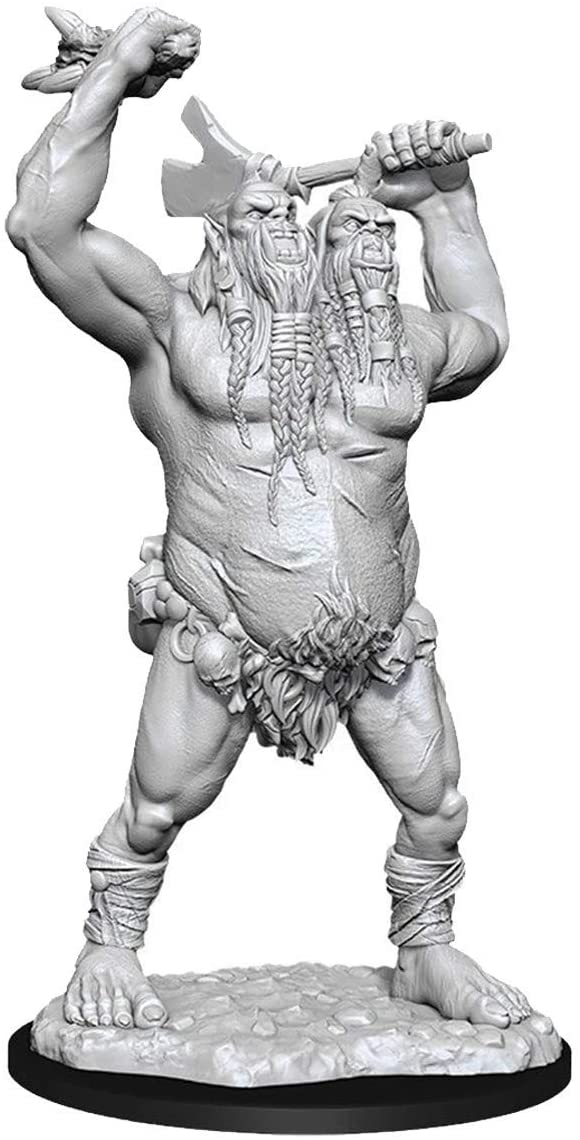 Nolzur's Unpainted D&D Miniatures Ettin W12.5