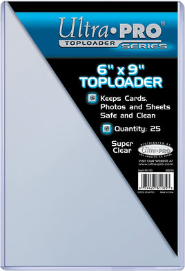 Toploader 6" x 9" Regular (1 packs of 25)