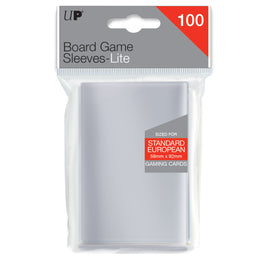 Board Game Sleeves Lite Standard European 59mm x 92mm (100 sleeves)