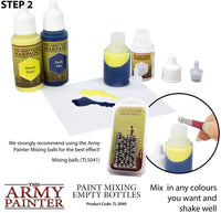 The Army Painter Warpaints: Paint Mixing Empty Bottles