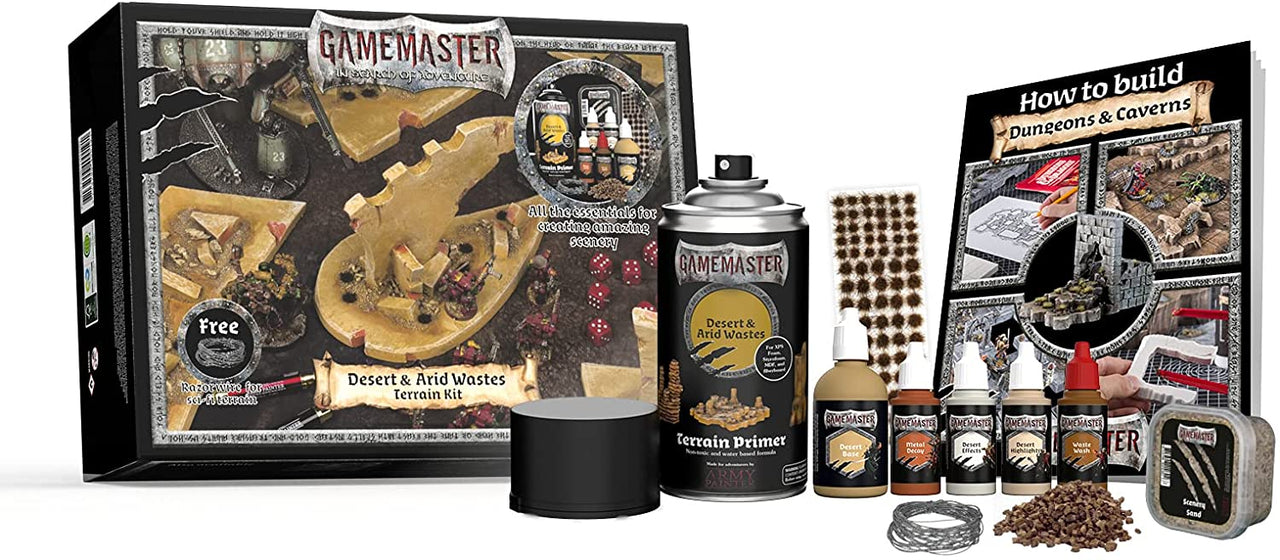 The Army Painter Gamemaster: Desert & Arid Wastes Terrain Kit