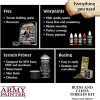 The Army Painter Gamemaster: Ruins & Cliffs Terrain Kit