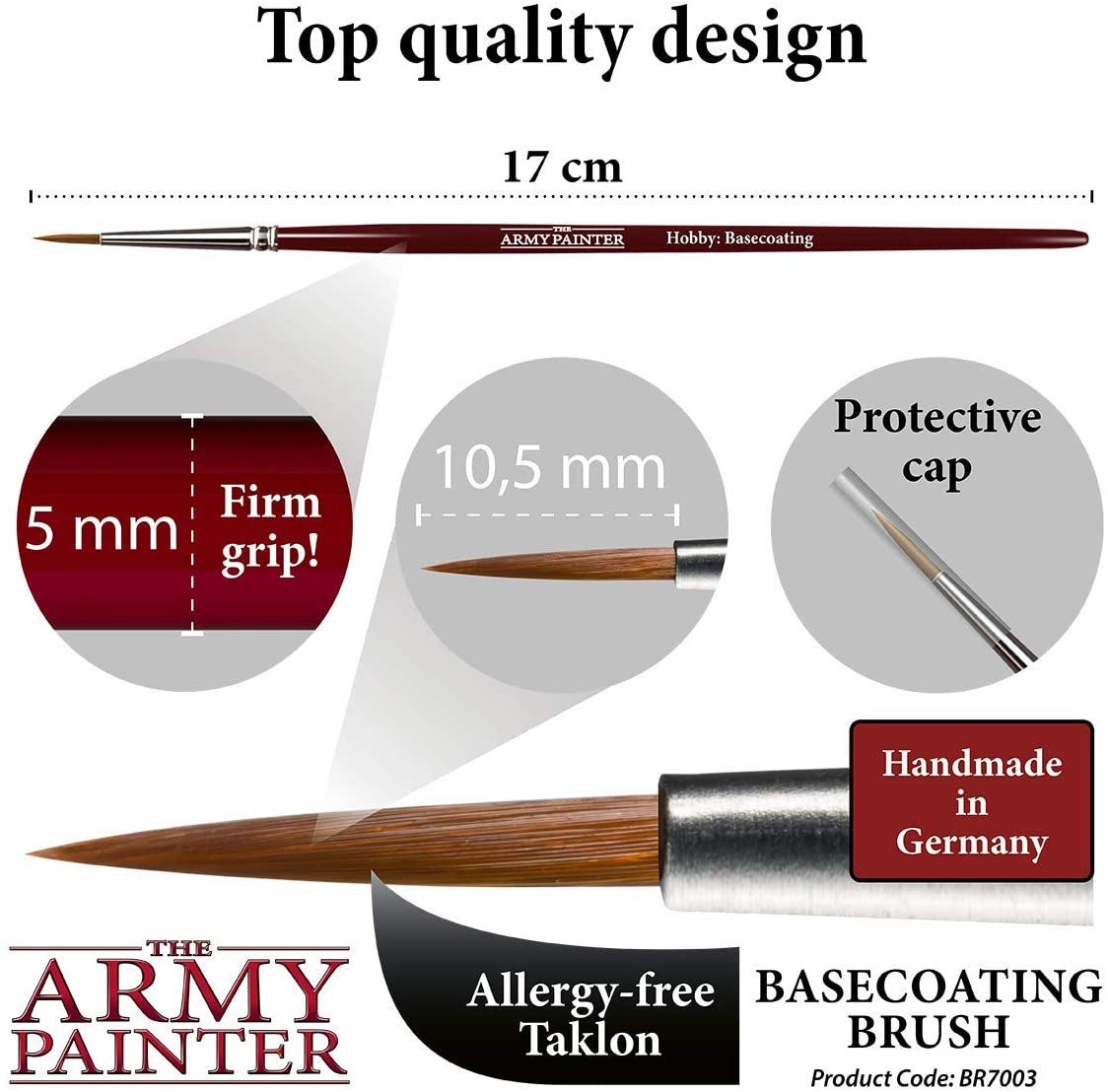 The Army Painter Hobby Brush: Basecoating