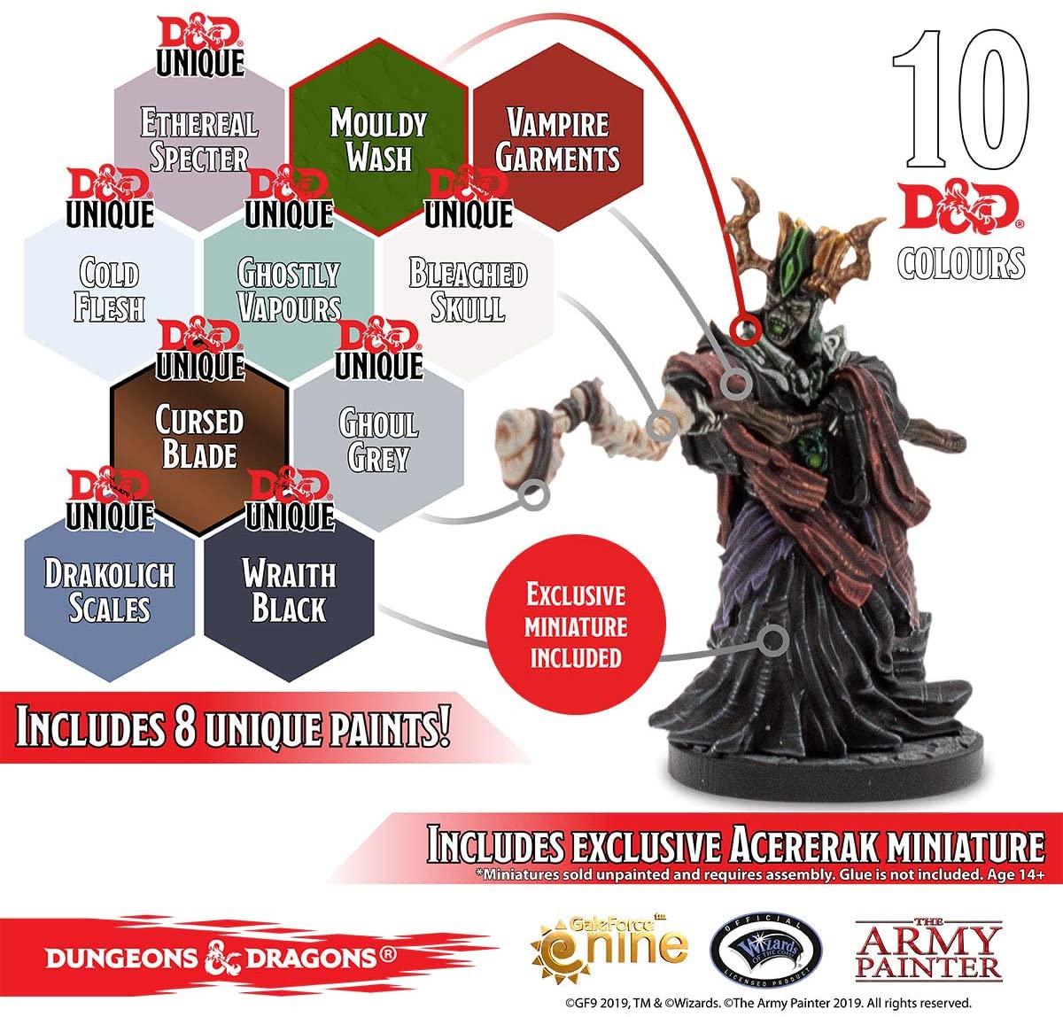 The Army Painter Nolzur's Marvelous Pigments: Undead Paint Set
