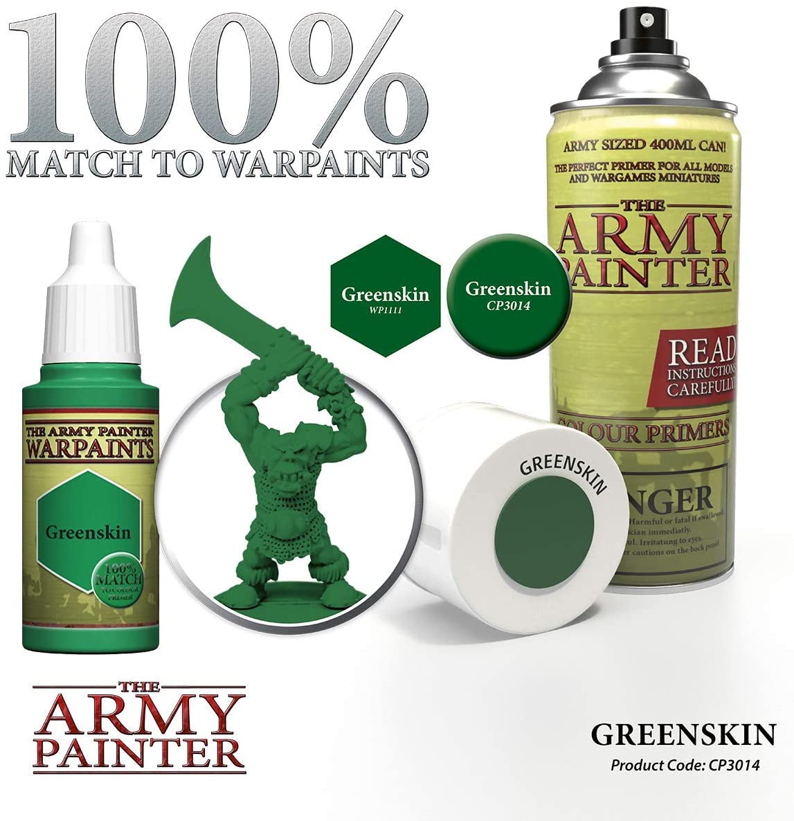 The Army Painter Apprêt Greenskin CP3014