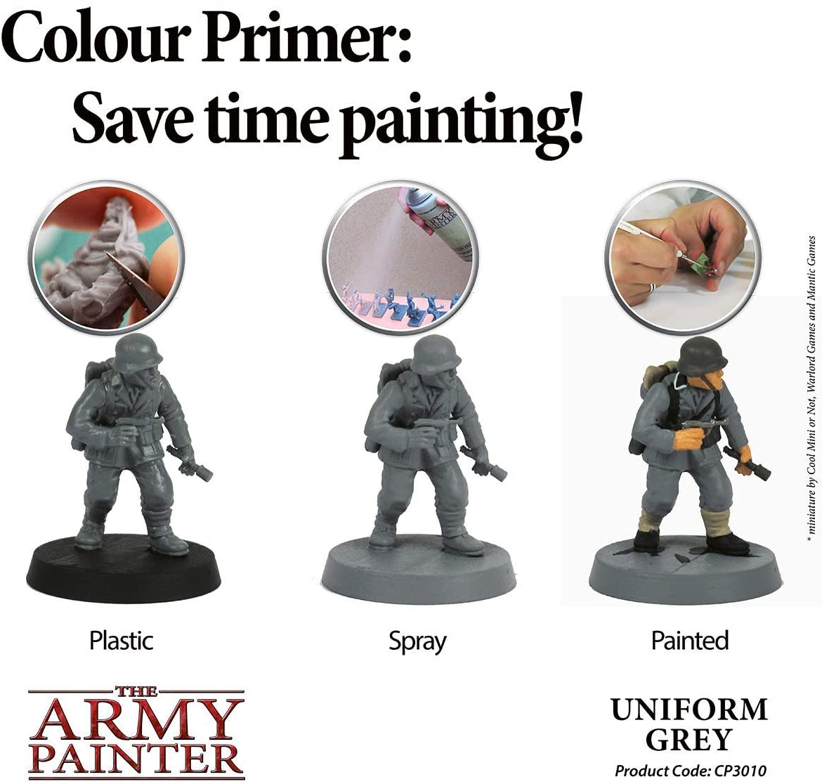 The Army Painter Uniform Grey Primer CP3010