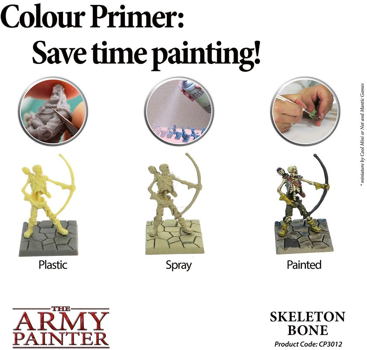 The Army Painter Apprêt Skeleton Bone CP3012