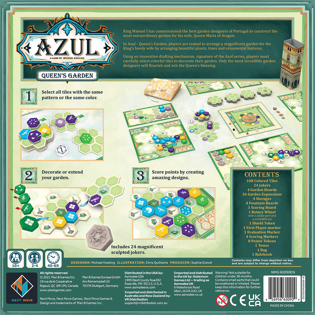 Azul: Queen's Garden (Multilingual)