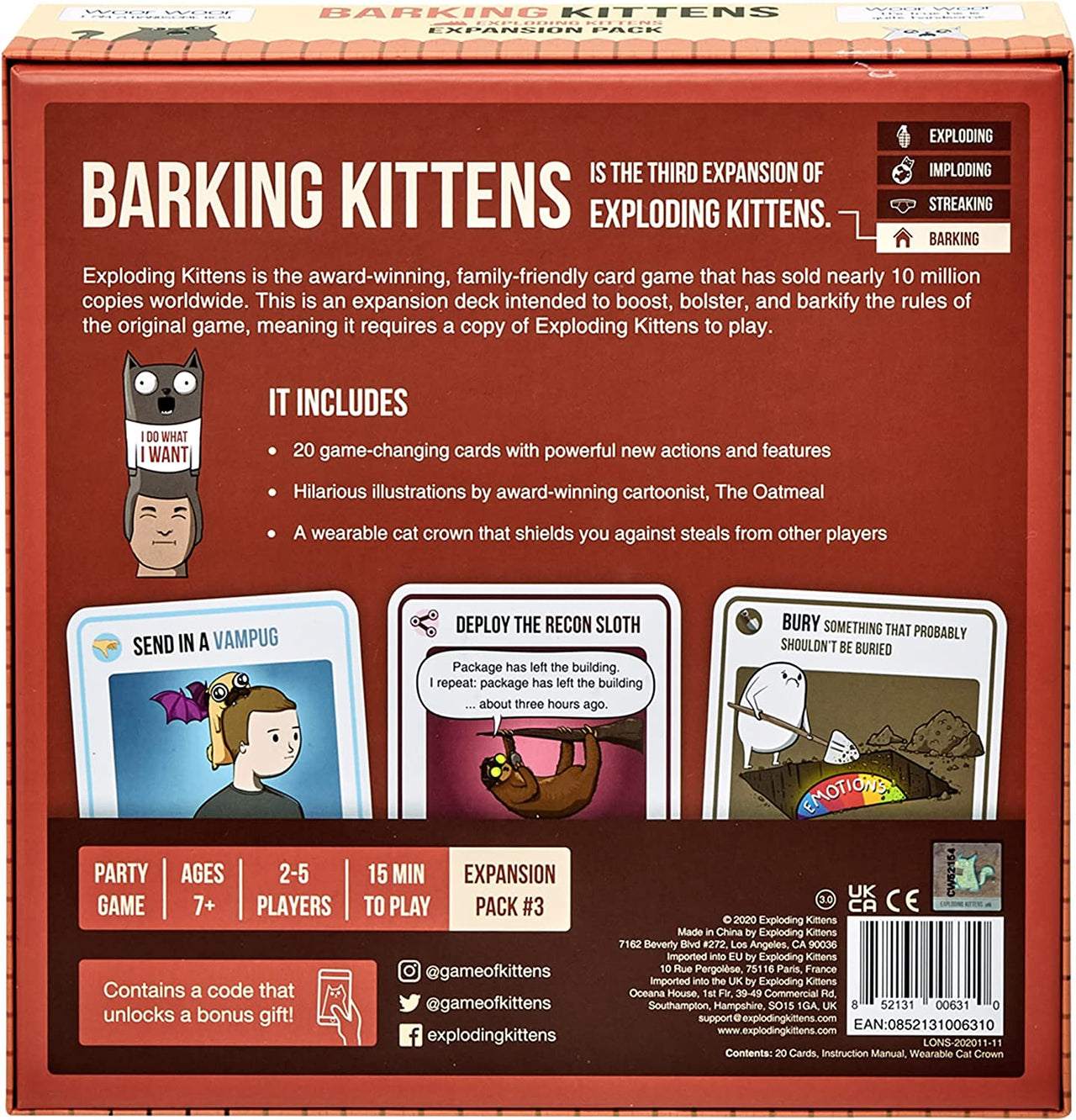 Barking Kittens