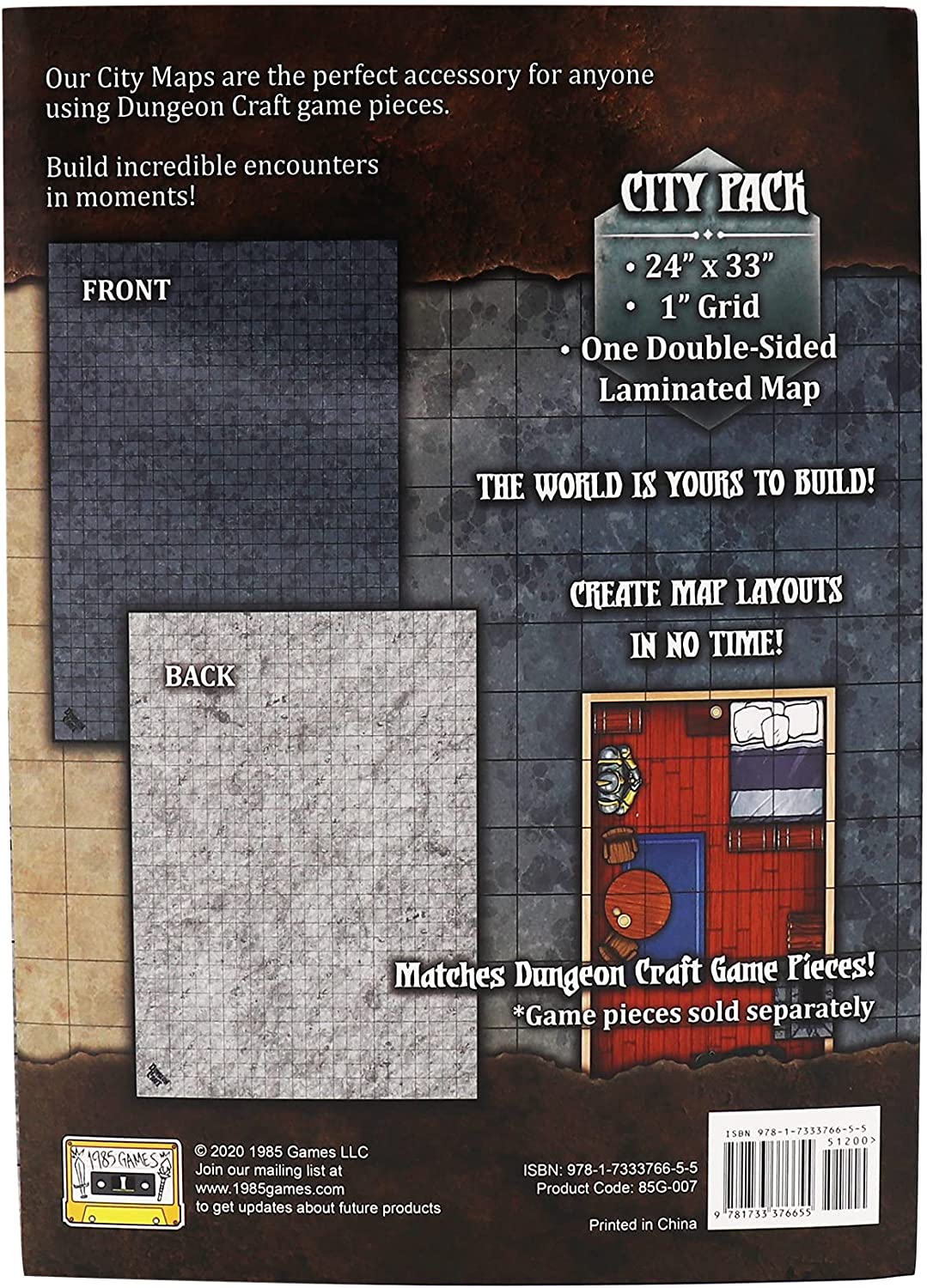 Dungeon Craft Battlemaps City Pack