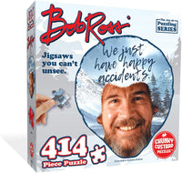 Bob Ross Happy Accidents Jigsaw Puzzle 414 pc