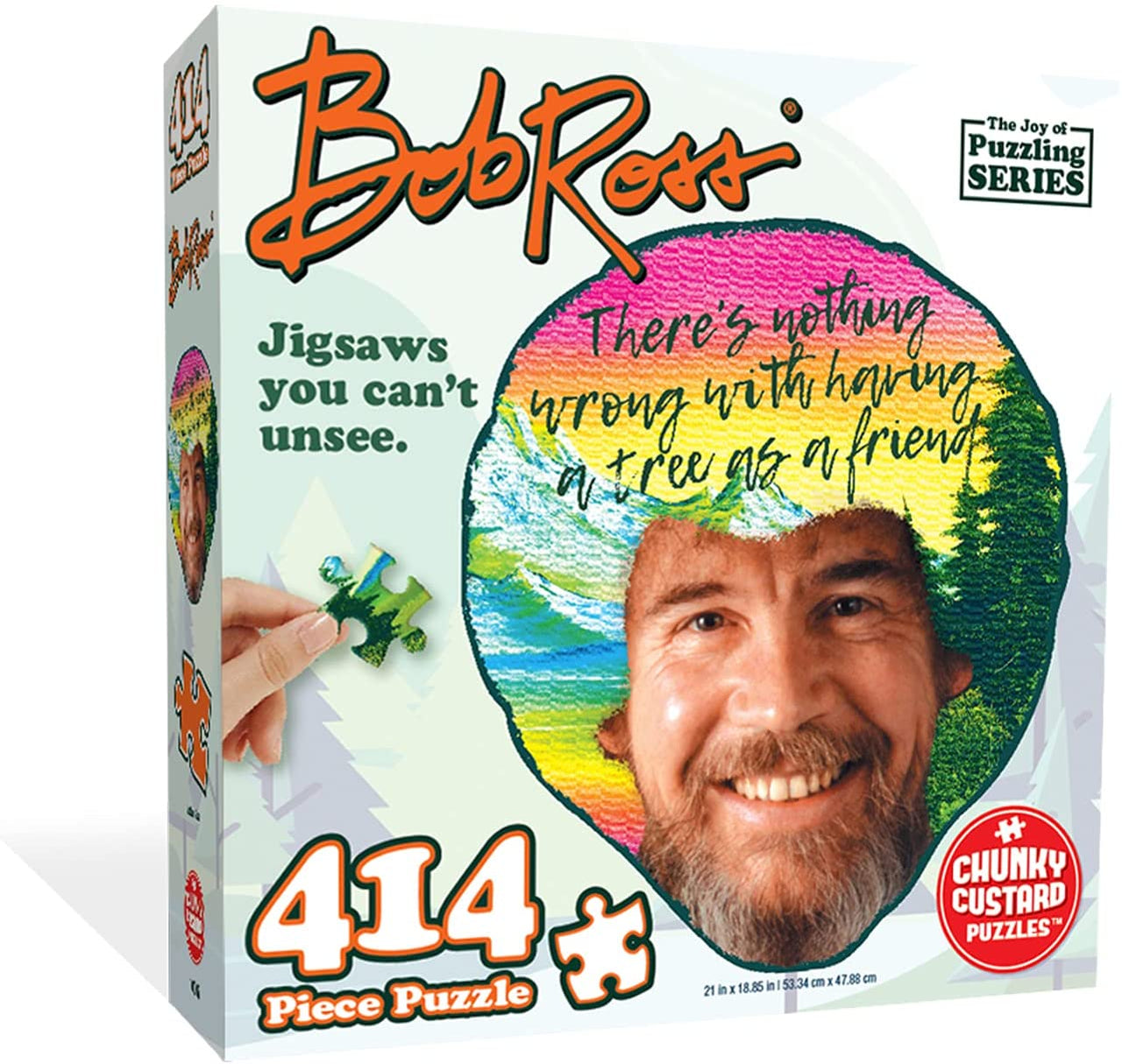 Bob Ross Nothing Wrong Jigsaw Puzzle 414 pc