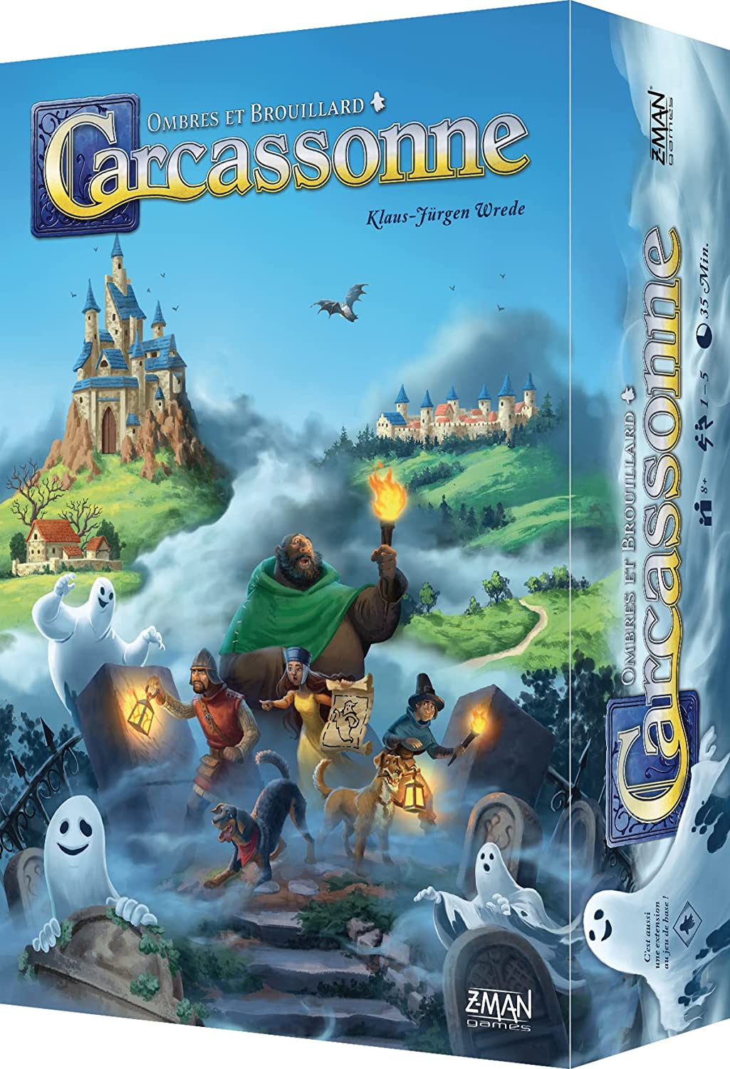 Carcassonne - Ombres et Brouillard (French)