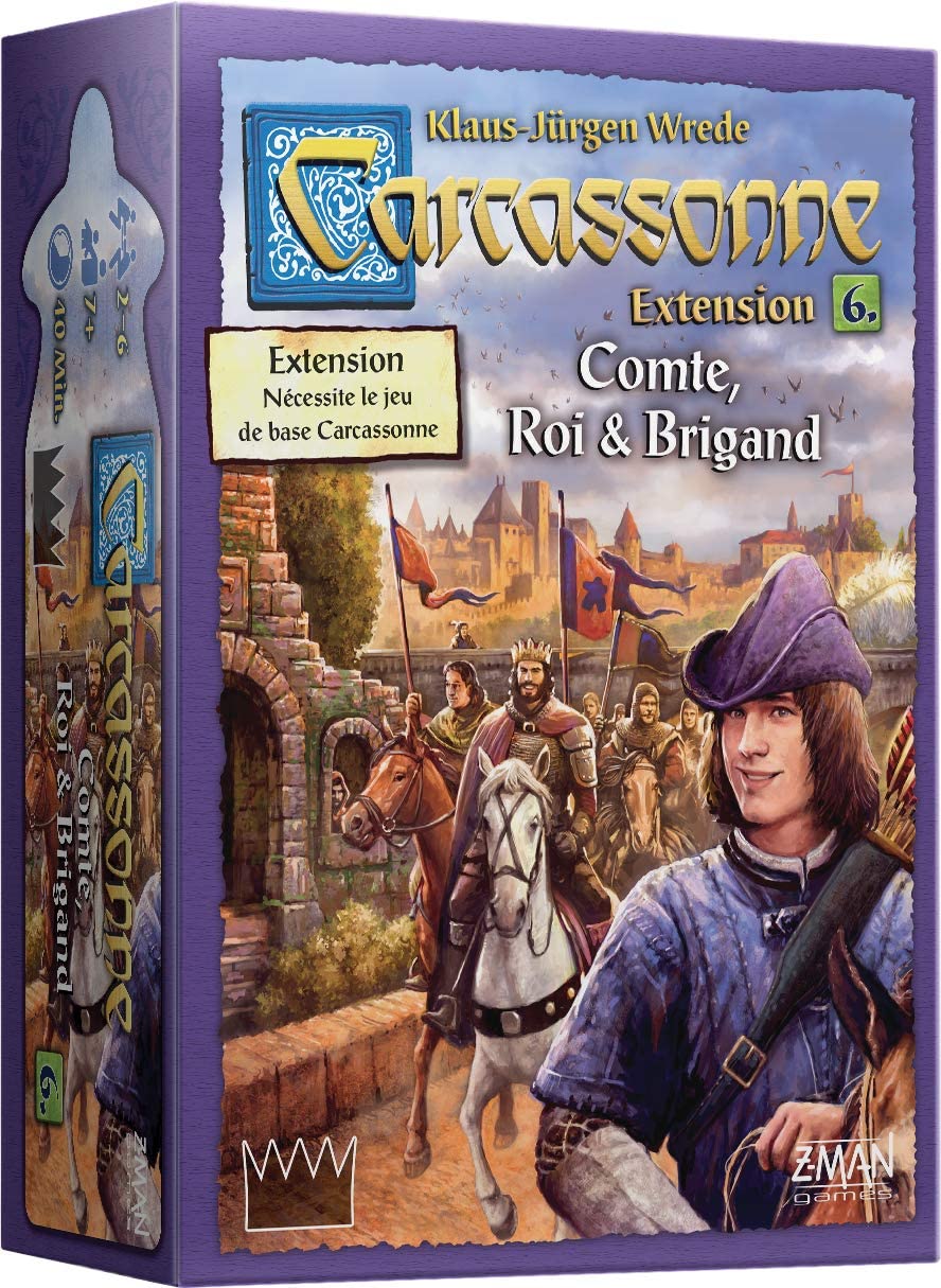 Carcassonne Extension 6, Comte, Roi & Brigands (French Edition)