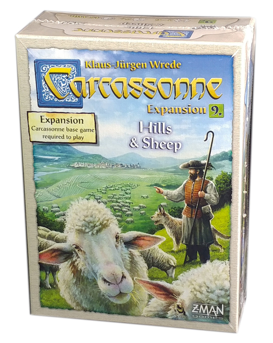 Carcassonne: Hills and Sheep (Expansion 9)