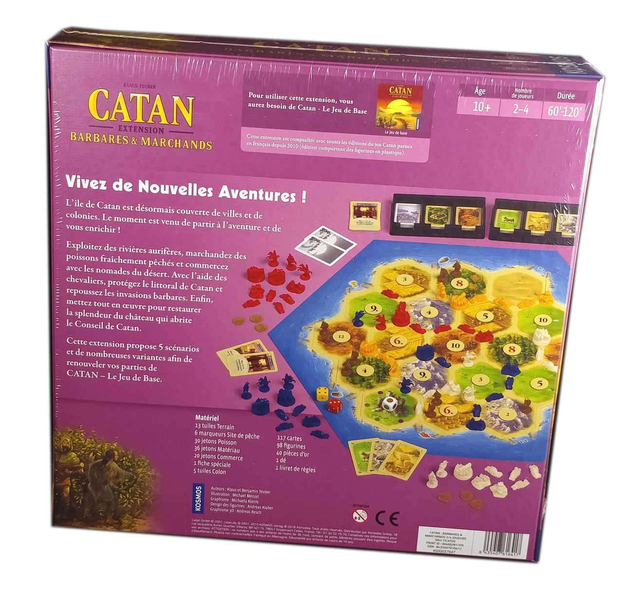 Catan Extension Barbares et Marchands (French Edition)