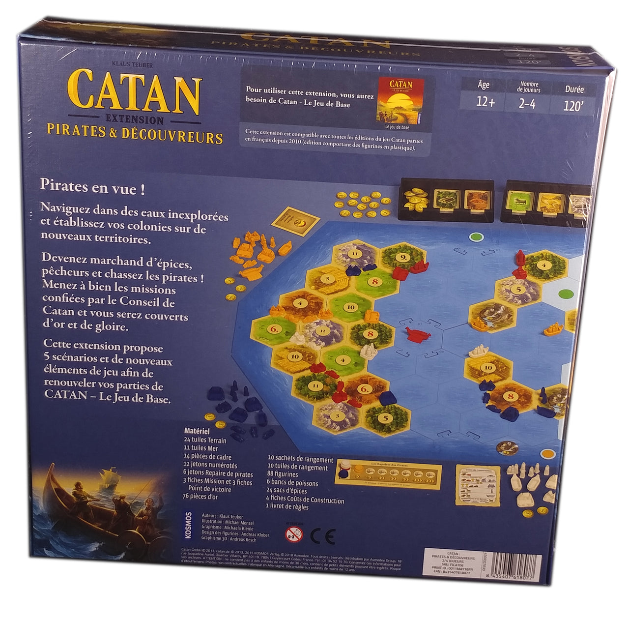 Catan Extension Pirates et Découvreurs (FR)