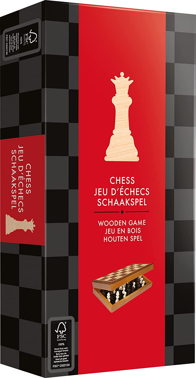 Chess - Wooden Game - Folding Version