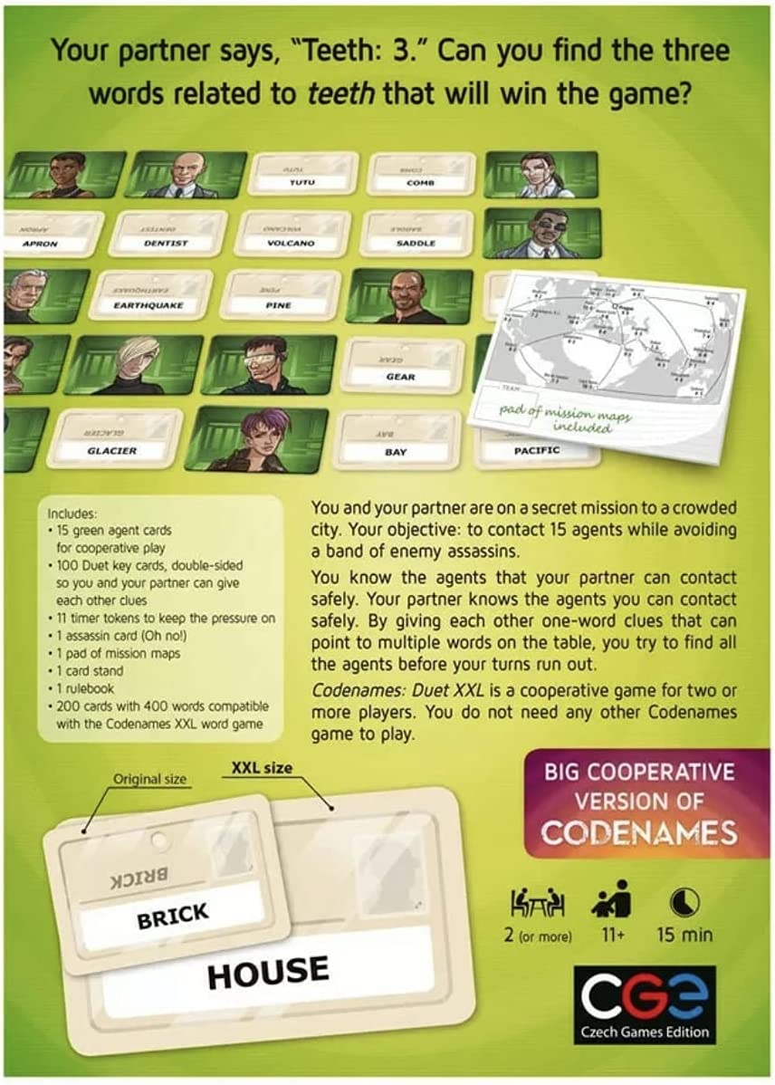 Codenames Duet XXL (OPEN BOX RETURN)
