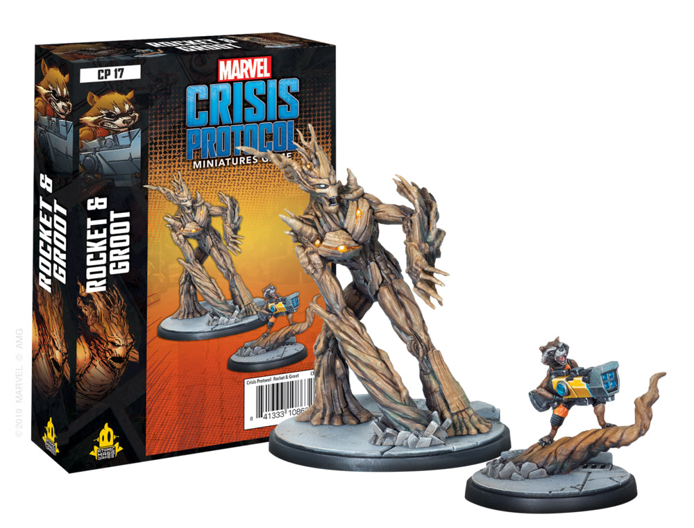 Marvel Crisis Protocol Rocket and Groot Character Pack (EN)
