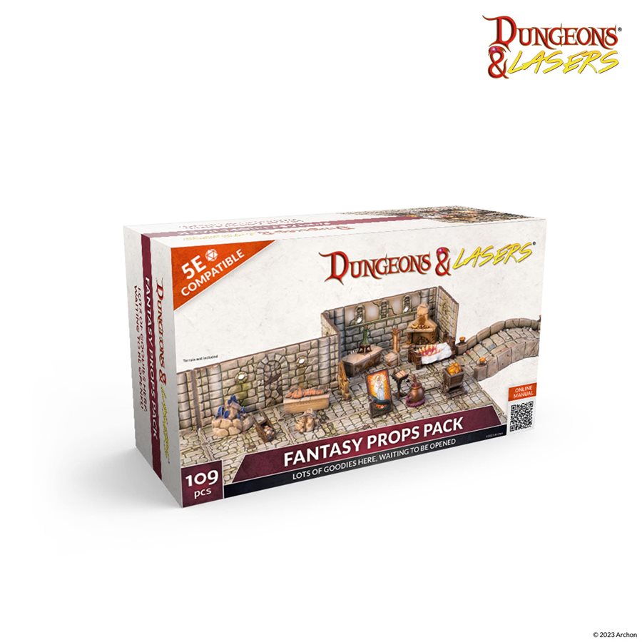 Dungeons & Lasers - Fantasy Props Pack