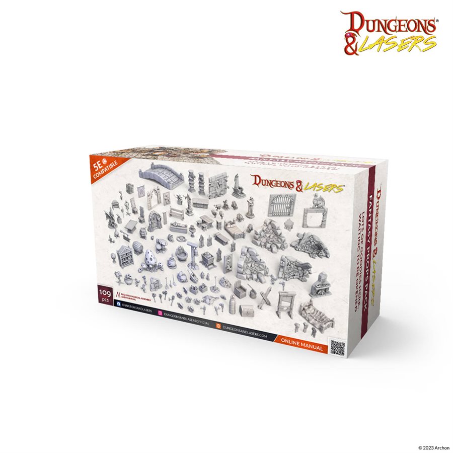 Dungeons & Lasers - Fantasy Props Pack