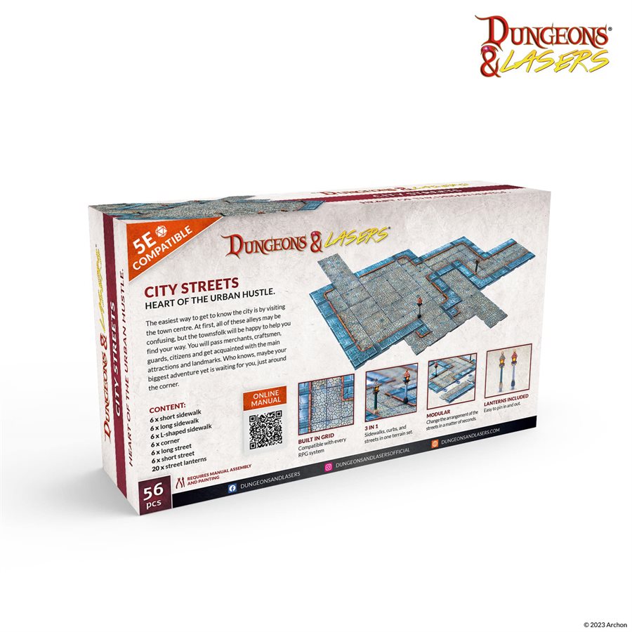 Dungeons & Lasers - City Streets