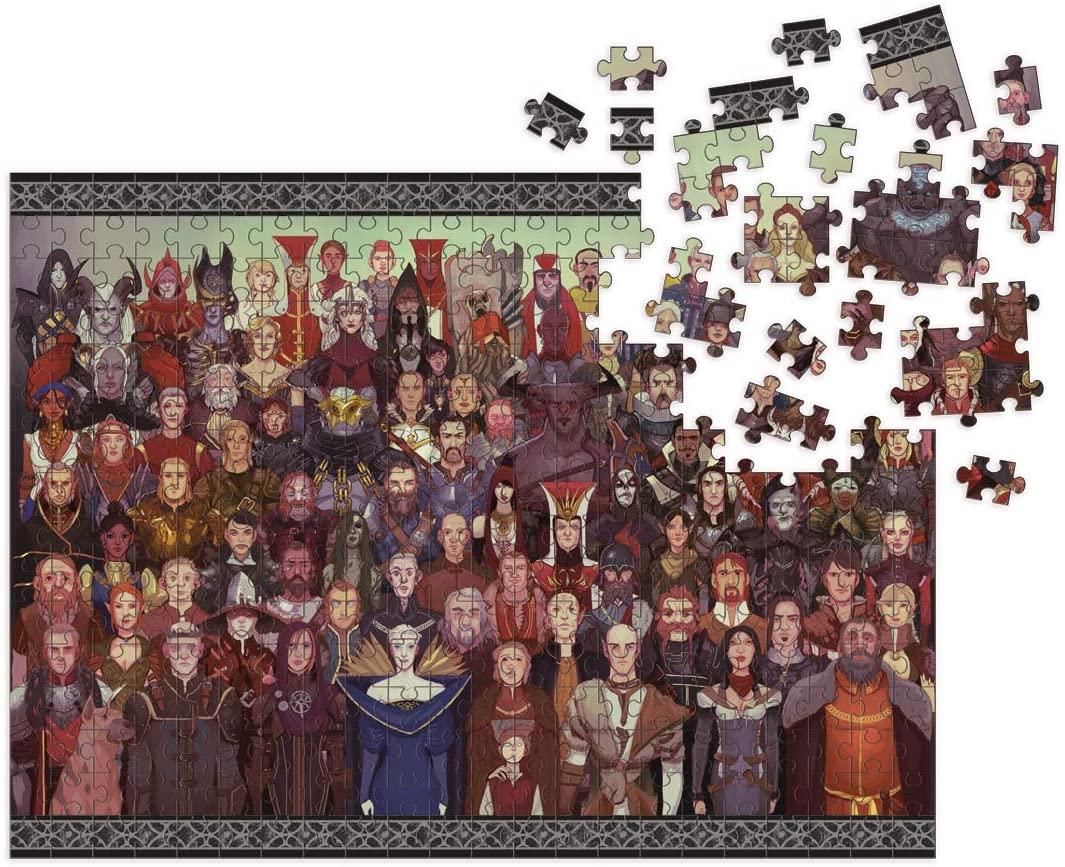 Dragon Age Cast of Thousands, 1000 Pieces Puzzle
