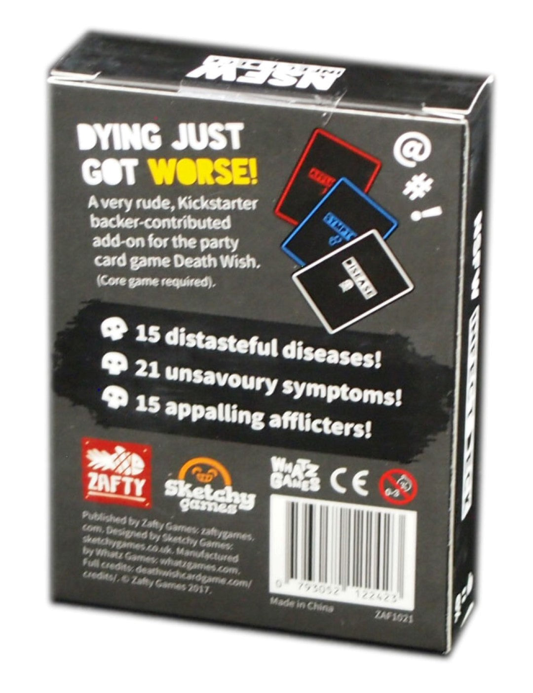 Death Wish NSFW Infect Deck Expansion (Clearance)
