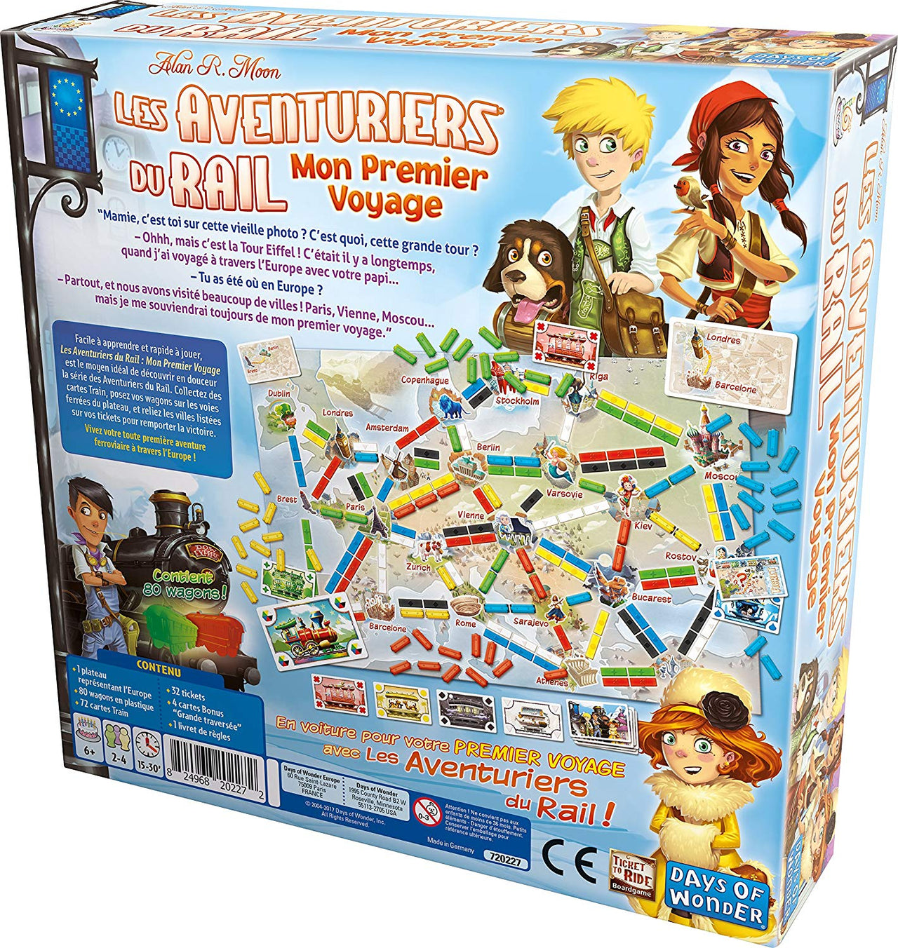 Les Aventuriers du Rail Mon Premier Voyage Europe (French Edition)