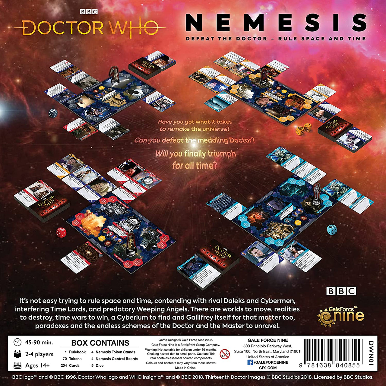 Doctor Who - Nemesis Board Game (EN)