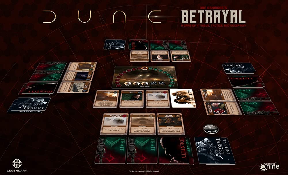 Dune Betrayal Card Game (Film Version)