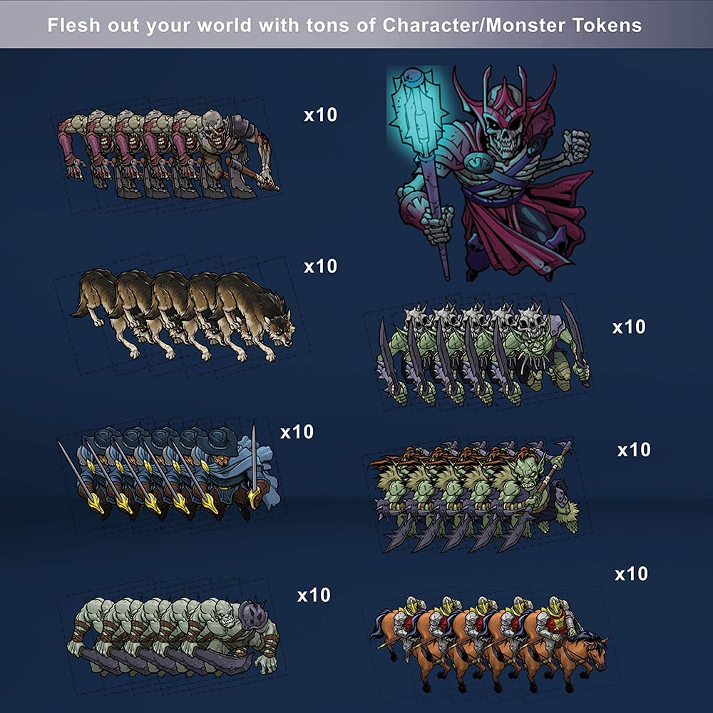 Dungeon Craft Volume 1, Over 1000+ Map Pieces