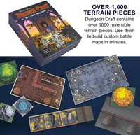 Dungeon Craft Volume 1, Over 1000+ Map Pieces