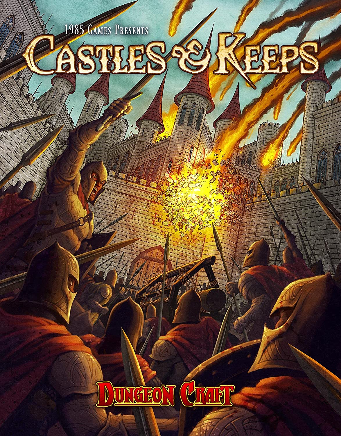 Dungeon Craft Castles & Keep, Siege & Castle Game Pieces| Brique & Braque