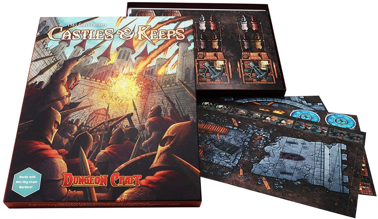 Dungeon Craft Castles & Keep, Siege & Castle Game Pieces