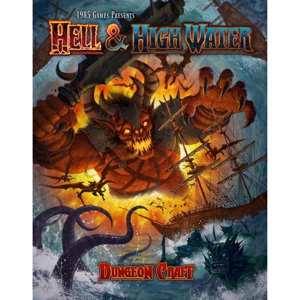 Dungeon Craft Hell & High Water, Seafaring & Hellscape Map Pieces