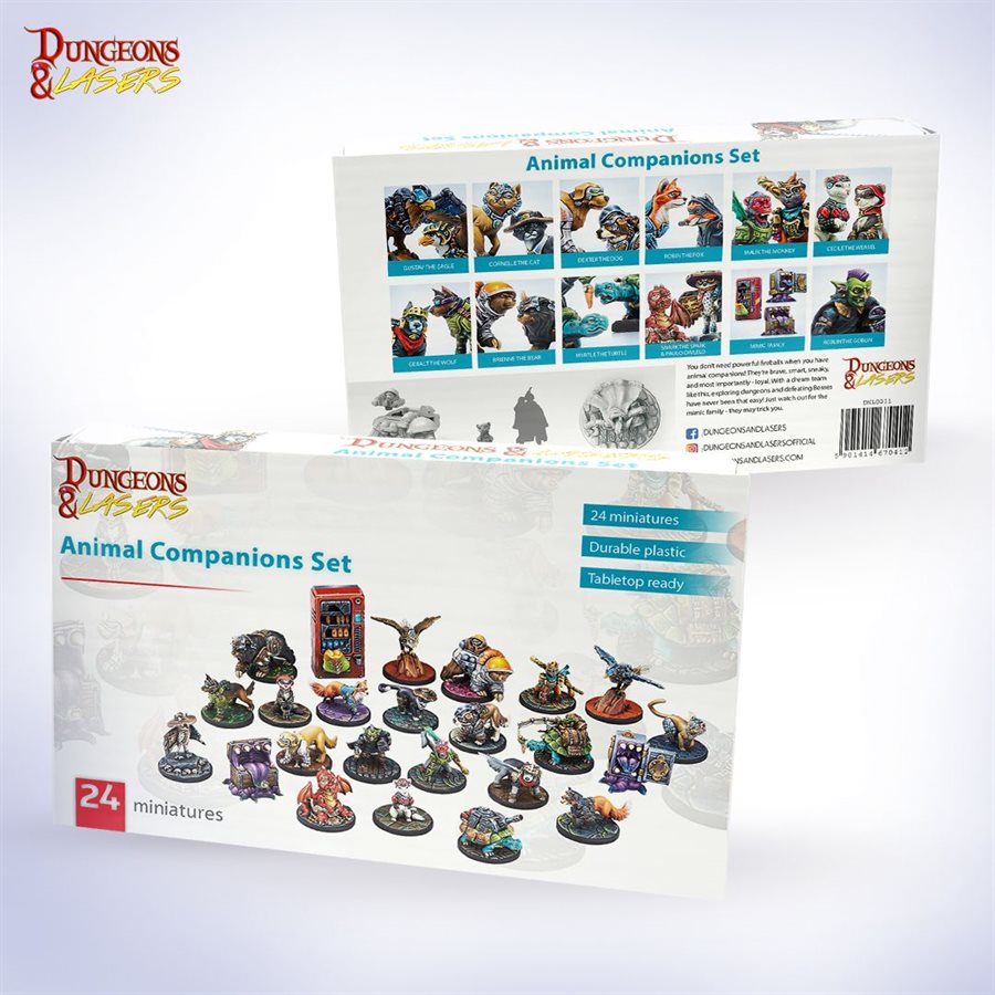Dungeons & Lasers: Sci-Fi Animal Companions Set