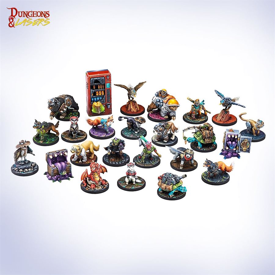 Dungeons & Lasers: Sci-Fi Animal Companions Set