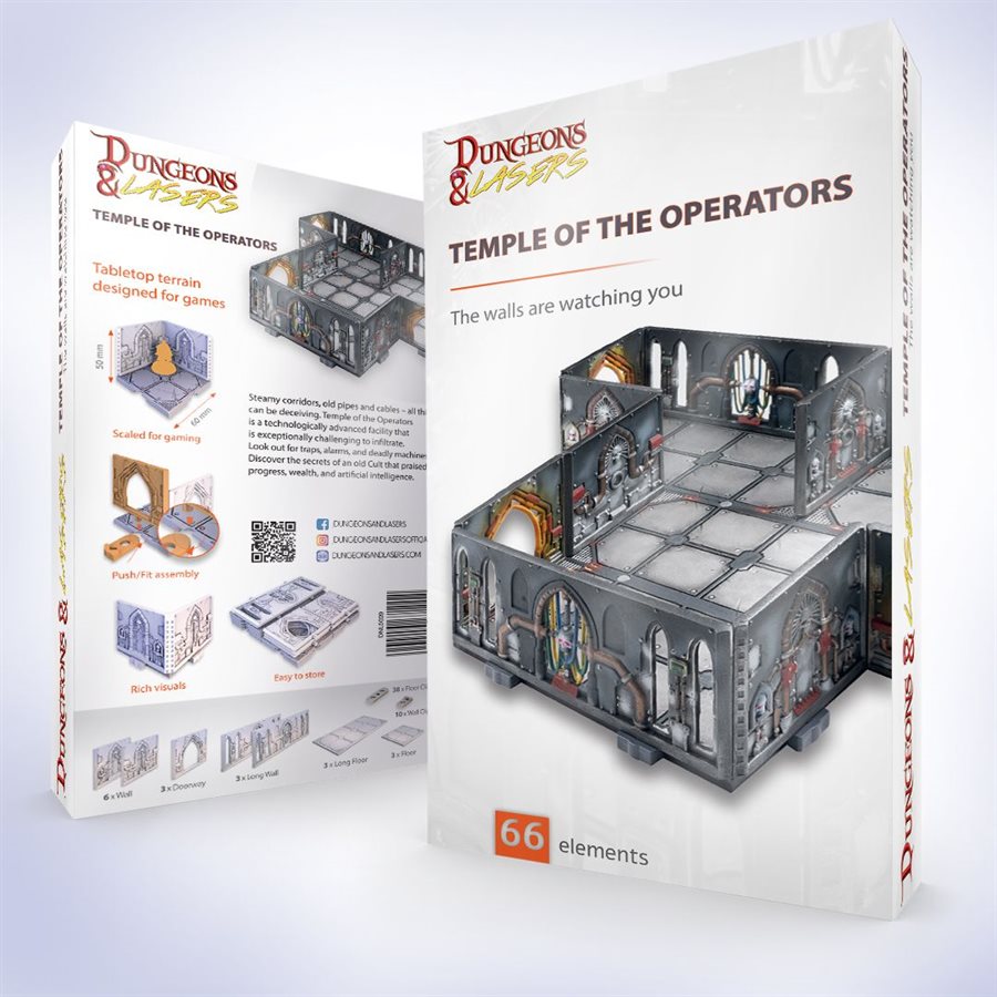 Dungeons & Lasers: Sci-Fi Temple of the Operators
