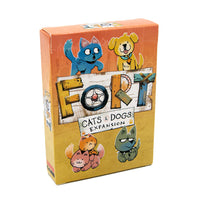 Fort Deck-Building Game Cats & Dogs Expansion