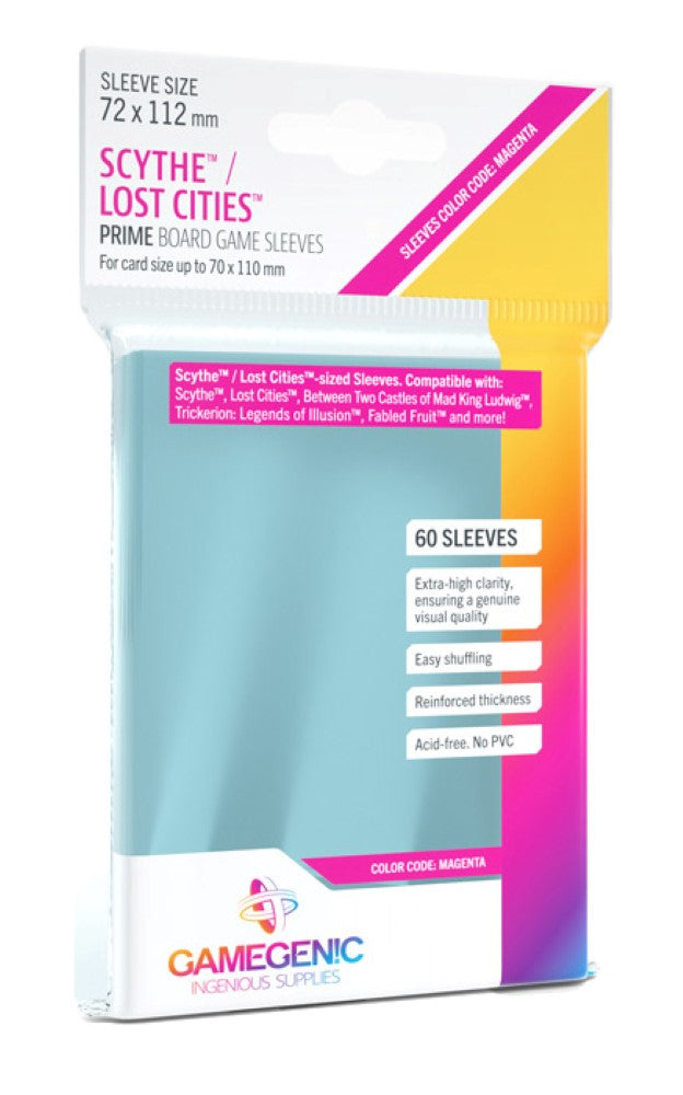 Gamegenic Board Game Sleeves Prime Scythe / Lost Cities (60 sleeves)